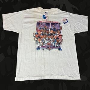 VTG 1996 Phillies MLB All-Star Game Caricature Tee SIzre XL